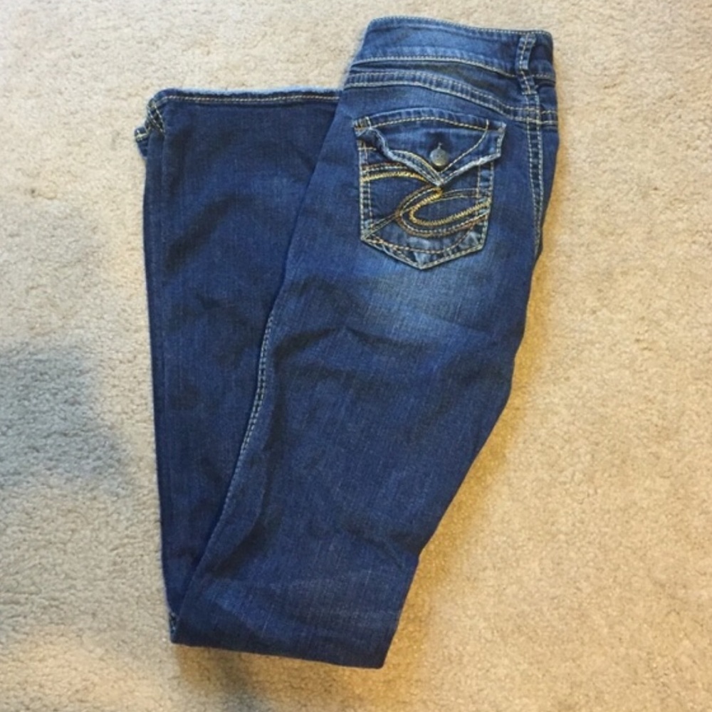 Silver jeans